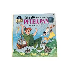 Vintage 1977 Walt Disney Peter Pan BOOK ONLY